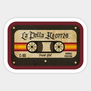 Spanish Punk Cassette Sticker